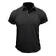 thumbnail image 2 of pstuiky camisetas de hombre, Camiseta de manga corta para hombre, estilo informal, lisa, con cuello vuelto y botones camisetas de hombre m, 2 of 4