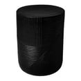 thumbnail image 2 of Seasonal Living Provenance Signature Ceramic 14" Textured End Table in Black, 2 of 6
