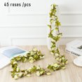 thumbnail image 3 of High Quality 1pcs Artificial Flowers Vine Rose DIY Wedding Decoration Fake Flower Home Room Decor Wall Hanging Garland Plants, 3 of 5