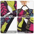 thumbnail image 6 of Floral Multicolor Cat Black Pattern Teens Toddler Nap Mat with Pillow, Sleeping Mat Bag for Preschool Daycare 59"x22", 6 of 6
