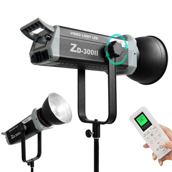 Yidoblo 300W Bi-color LED Video Light Sun Lamp for Photography Film Recording