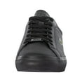 thumbnail image 4 of Lacoste Powercourt 1121 1 SMA Leather Trainers, Black, 4 of 9