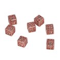 thumbnail image 1 of Dados cuadrados de metal, 7 piezas de pulpo hueco tallado juego de mesa de dados de metal dados de metal fiel a su promesa, 1 of 12