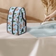 thumbnail image 3 of HELLHERO Handheld Steamer Iron Storage Case Portable Steam Iron Case Garment Steamer Box Travel Steamer Holder Easy to Store and Carry Christmas Tree and Puppy, Case Only, 3 of 6