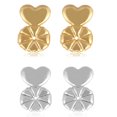 thumbnail image 1 of XYCCA 2Pairs/Set Earrings Back Nut Lifters Lift 925 Silver Ear Lobe Support-082003, 1 of 5