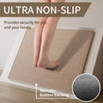 thumbnail image 6 of Kitchen Rugs and Mats Non Slip Washable, 17"x59" Brown Absorbent Runner Rugs for Kitchen, Front of Sink, Kitchen Mats for Floor，Easy to Clean and Maintain Kitchen Floor mat, 6 of 8