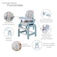 thumbnail image 2 of Silla Alta D'Bebe Multiconfort 2 en 1 convertible en escritorio Azul, 2 of 4