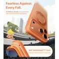 thumbnail image 3 of TORRAS O3 Fitness for iPhone 17 Pro Max Case, Fit for MagSafe with 360°Stand, Mil-Grade Protection, Camera Control, Translucent Slim, 6.9″,Cosmic Orange, 3 of 11
