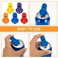 thumbnail image 6 of Shoreew Manual Can Opener Colorful Drink Can Protector Cap Portable Beer Bottle Opener Dustproof Mini Coke Can Opener for Picnics BBQ Family Gatherings, 6 of 7