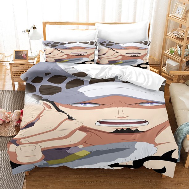 Anime ONE PIECE Bedding Sets 3D Printed Luffy/Zoro/Nami/Ace Duvet Cover