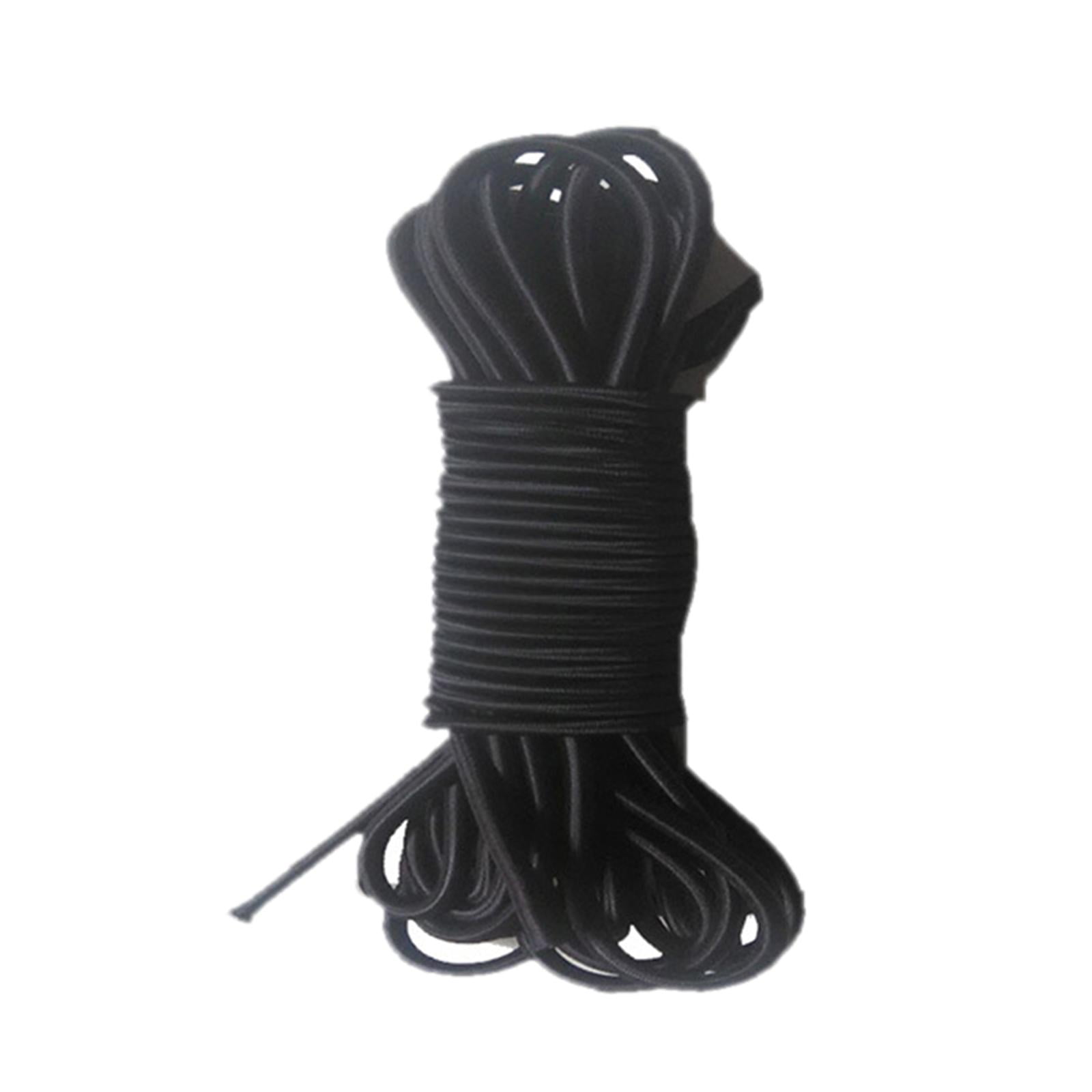 Baoblaze 2xElastic Bungee Rope with Clips Elastic Nylon Cords Marine Kayak Clips