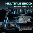 thumbnail image 5 of F8 Electric Scooter, 8000W Motor, 16" Tires, 56MPH Max Speed, 62-75 Miles Range Foldable Electric Scooter for Adults with Dual Suspension/Oil Pressure Disc Brakes Off-Road, Outdoor Adventure Super Fa, 5 of 8