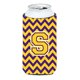 thumbnail image 1 of Letra S Chevron Morado y Dorado Tall Boy Bebida Aislante Hugger CJ1041-STBC, 1 of 1