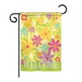 thumbnail image 2 of Breeze Decor 00052 Welcome Daisy Garden 2-Sided Vertical Impression House Flag - 28 x 40 in., 2 of 2