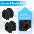 thumbnail image 3 of Kit de Buje de Barra Estabilizadora Trasera Izquierda/Derecha No.555132S000 para HYUNDAI TUCSON 2010-2011, Kit de Suspensión de Goma Negro 2 Pcs, 3 of 6