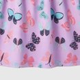 thumbnail image 6 of JUMEYU Little Girls Cotton Long Sleeve Cartoon Appliques Summer Casual Dress 7T 8T (Purple,7-8 Years), 6 of 8