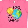 thumbnail image 4 of Inktastic Earth Day Peace Love Earth Boys or Girls Baby T-Shirt, 4 of 5