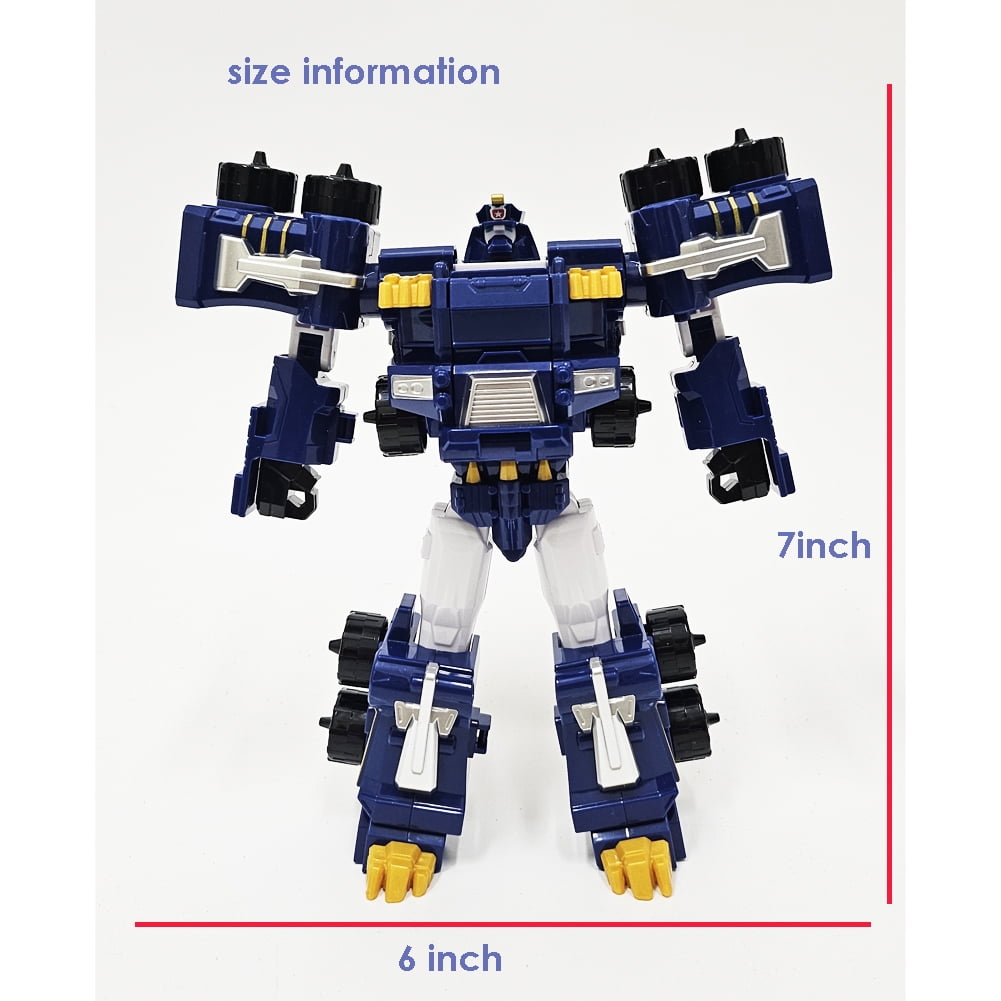 Tobot V Ultra Commander Transformation Robot - Robot Car Transformation 7in x 6 in x 3.5 in [Parallel imports]