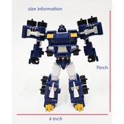 Tobot V Ultra Commander Transformation Robot - Robot Car Transformation 7in x 6 in x 3.5 in [Parallel imports]