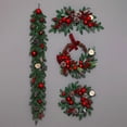 thumbnail image 2 of Nvzi Guirnalda navideña A de 45 cm para árbol y para interior y exterior, perfecta para vacaciones, bodas y decoración de fiestas., 2 of 2