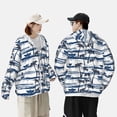 thumbnail image 4 of Fotbe Palm Tree Chaqueta con Protección Solar UPF 50+ para Hombre y Mujer, Camisa con Capucha y Bolsillos-Large, 4 of 7