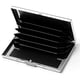 thumbnail image 4 of Fiudx Protector de Tarjetas de Crédito Rfid, Billetera Delgada de Metal, Diseño Liviano, Aluminio Resistente y Acero Inoxidable, Capacidad para Múltiples Tarjetas, Accesorio de Negocios o de Viaje, C, 4 of 6