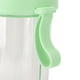 thumbnail image 5 of Botella de agua botella de agua compacta portátil de 600 ml con dos pajitas taza de bebida de doble uso con prueba de polvo para viajes escuela familia ANGGREK Otros, 5 of 8