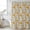Light Beige, variant on Spring Daisy Shower Curtain, Waterproof Shower Curtains for Bathroom, Country Watercolor Yellow White Floral Leaf Washable Fabric Bathtub Curtain Set Bath Decor with 12 Hooks 48"x72"