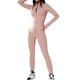 thumbnail image 1 of Gibobby Conjunto de yoga para mujer Conjunto de Yoga para mujer Otoño Invierno Color sólido cremallera soporte cuello chaqueta deportiva Fitness Yoga traje pa(Rosa,M), 1 of 5