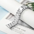 thumbnail image 5 of Yepband 20mm 22mm Bling Stainless Steel Bands for Galaxy Watch 5 4 40mm 44mm /Watch 5 Pro 45mm/Galaxy Watch 4 Classic 42mm 46mm/Samsung Galaxy Watch Active 2 3/Galaxy Watch 3 45mm 46mm Gear S3 S4 46mm, 5 of 6