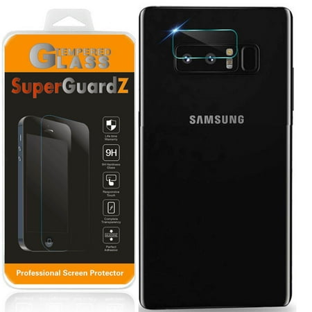 [2-Pack] Samsung Galaxy Note 8 (2017 Release) Back Camera - SuperGuardZ Tempered Glass Screen Protector, Anti-Scratch, 9H Hardness, Anti-Bubble, (Best Camera Screen Protector)