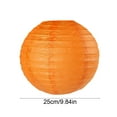 thumbnail image 2 of Lunxisen 3 Pcs Colorful Paper Lanterns Chinese Paper Hanging Decorations Ball Lanterns Lamps for Home Decor, Parties, and Weddings, 2 of 9