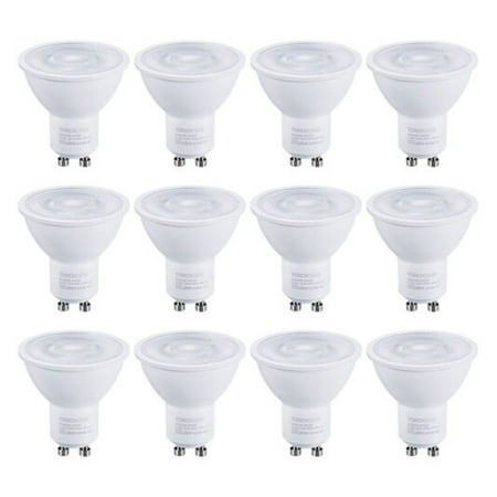 

ZJINJIN 6.5W Dimmable LED MR16 GU10 Base Light Bulb 5000K Daylight