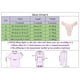 thumbnail image 3 of Braguitas tanga de encaje para mujer, talla grande: diseño transparente, cintura baja, entrepierna de algodón, para uso diario o sexy., 3 of 3