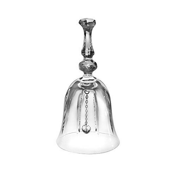 Barski - European Quality Glass - Hand Cut - Cut Crystal - Bell - 6.25" H - Made in Europe