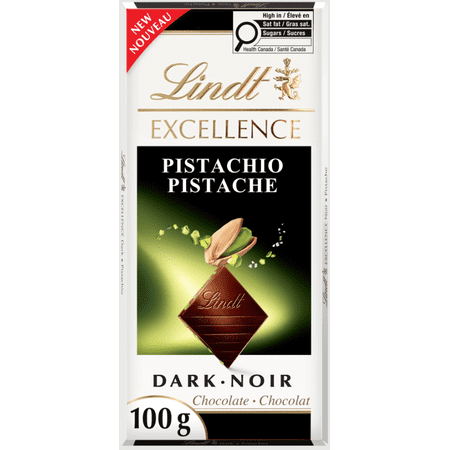 Lindt EXCELLENCE Pistachio Dark Chocolate Bar, 12 Pack, 3.5 oz