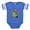 Royal Blue, variant on CafePress - Live To Play Nerf Soccer - Cute Infant Baby Football Bodysuit