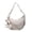 White, variant on Large Nylon Drawstring Crossbody Shoulder Bag for Women Commute Travel