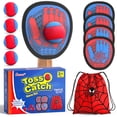 thumbnail image 1 of Set de juego Toss and Catch para niños Sunrad, 4 palas y 4 pelotas, 1 of 9