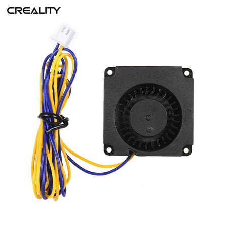 Creality 3D 4010 Brushless Blower Cooling Fan Turbo Fan 40 * 40 * 10mm 24V DC with Ball Bearing 2Pin Connector for CR-8S Ender 3 3D Printer Hotend