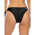 thumbnail image 5 of SAYFUT Women Ruched Low Waisted Bikini Bottom Swimsuit Tummy Control Low Coverage Swimwear, 5 of 5
