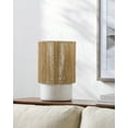 thumbnail image 3 of Livabliss Wayland Traditional Accent Table Lamp, 14-inch, White with Beige Shade, 3 of 5