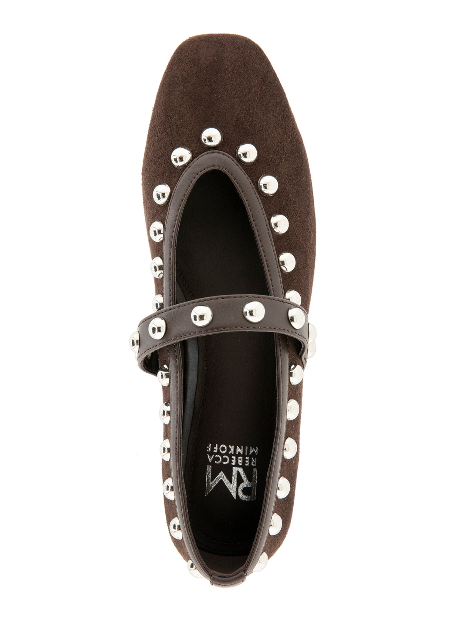 RM by Rebecca Minkoff Women's Bailey Studded Mary Jane Flat