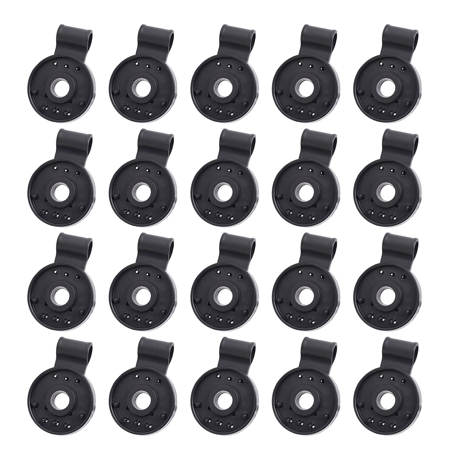 Pinces à Effet De Serre 16mm - Clips Couverture Film Jardin - Paquet De 30 - Solides Et Antidérapants