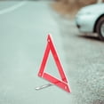 thumbnail image 4 of SKISUNO 2Pcs Car Safety Warning Triangle Foldable Reflective Plastic Emergency Road Sign Red, 4 of 8