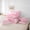 Pink Bow J, variant on Manfei Girls Cartoon Ribbon Bow Initial A 7pcs Twin Bedding Set - Dreamy Princess Style