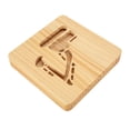 thumbnail image 4 of Luz de noche para niños, lámpara 3D de madera Digger D, luz de noche de madera, lámpara D de madera elaborada con cuidado, 4 of 12