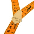 thumbnail image 3 of 2 inch width fully elastic Y shape non-metal Airport Free Suspenders for work, 3 of 5