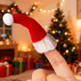 thumbnail image 2 of Clode Santa Hats for Crafts Christmas Hat Scarf Christmas Decorations Indoor Home Decor Ornaments Party Decorations for Women, 2 of 8