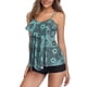 thumbnail image 1 of Trajes de baño deportivos de talla grande para mujer, trajes de baño con control de barriga, traje de baño Tankini de dos piezas para mujer Zhivalor CZMR-ZC334-16, 1 of 6